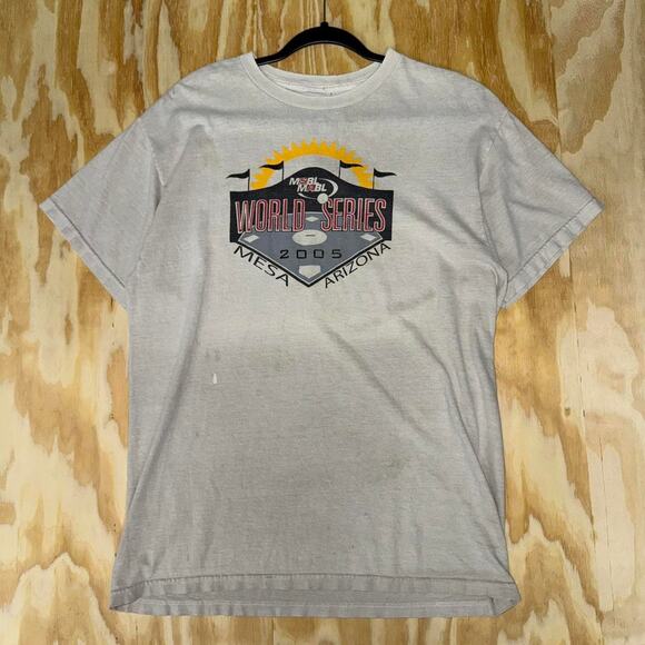 Vintage y2k world series 2005 mesa arizona baseball t-shirt - Picture 1 of 4